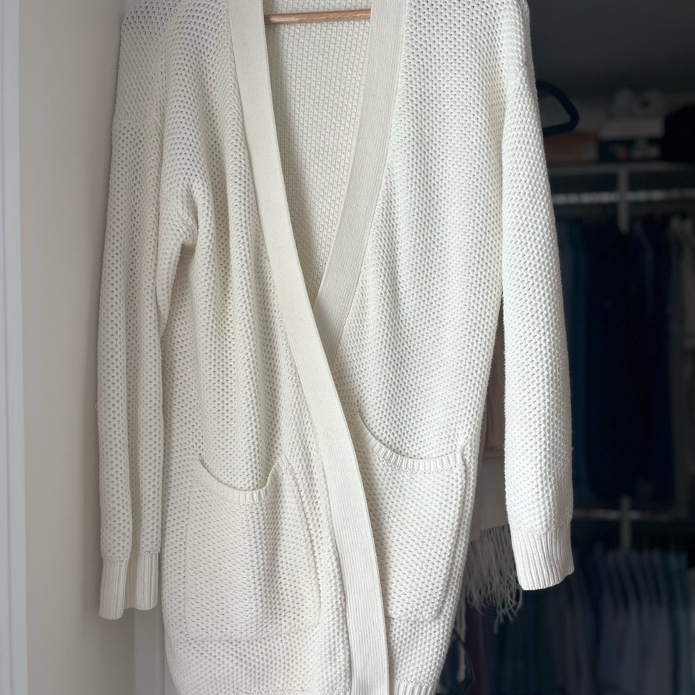 Mango Cream Women's Cardigan
